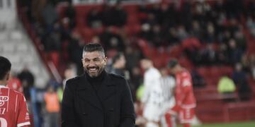 Javier Gandolfi, orgulloso y feliz con la campaña de Talleres (Federico López Claro)