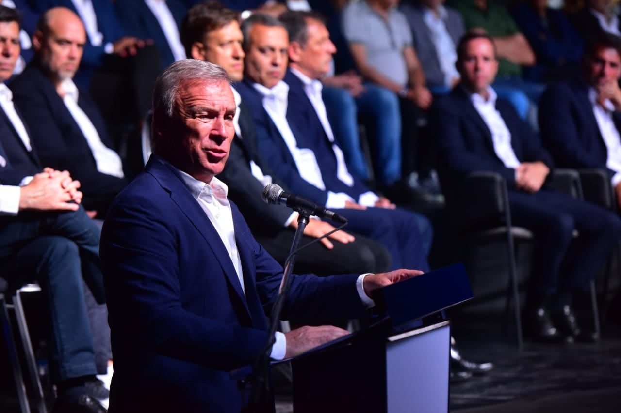 Presentación de la lista de Andrés Fassi para las elecciones de Talleres en el Centro de Convenciones Córdoba. Nicolás Bravo/La Voz)