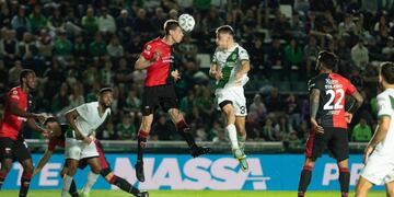 El "Flaco" Conti fue titular en el equipo de Israel Damonte.