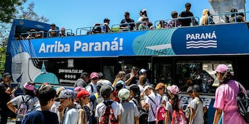 Merenderos de la ciudad participaron de viajes en el Bus Turístico.
