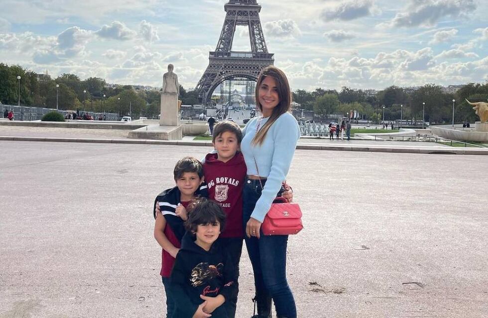 Antonela Roccuzzo sorprendió con una foto del festejo de Halloween en París