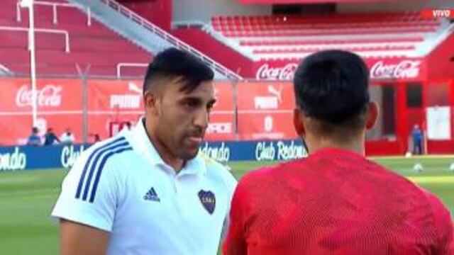 Los amigos Albirrojos, antes del partido. El Chino hizo el primer gol, Wanchope no fue ni al banco.