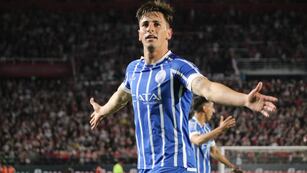 Tadeo Allende sigue imparable. Gol para Godoy Cruz, que trepa en la zona de Belgrano (Gentileza: Prensa Godoy Cruz).