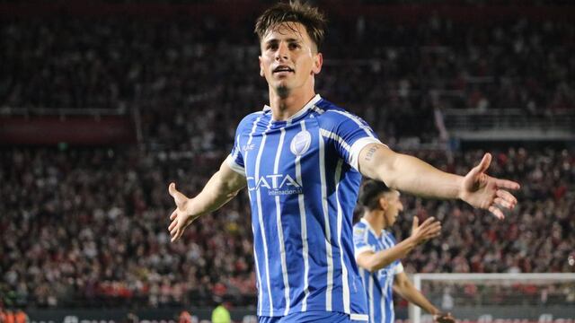 Tadeo Allende sigue imparable. Gol para Godoy Cruz, que trepa en la zona de Belgrano (Gentileza: Prensa Godoy Cruz).