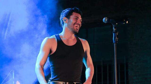 Juan Ingaramo en el cierre de la 6º Feria del centro.