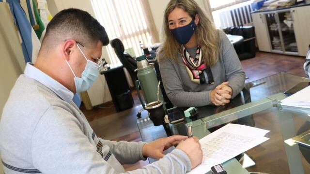 Villa Río Bermejito: la Secretaría de Desarrollo Territorial y Ambiente firmó acuerdo para el mantenimiento de espacios públicos