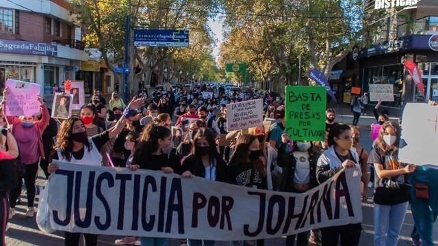 En Villa Mercedes y San Luis, una multitud reclamaron justicia por Johana Galdeano