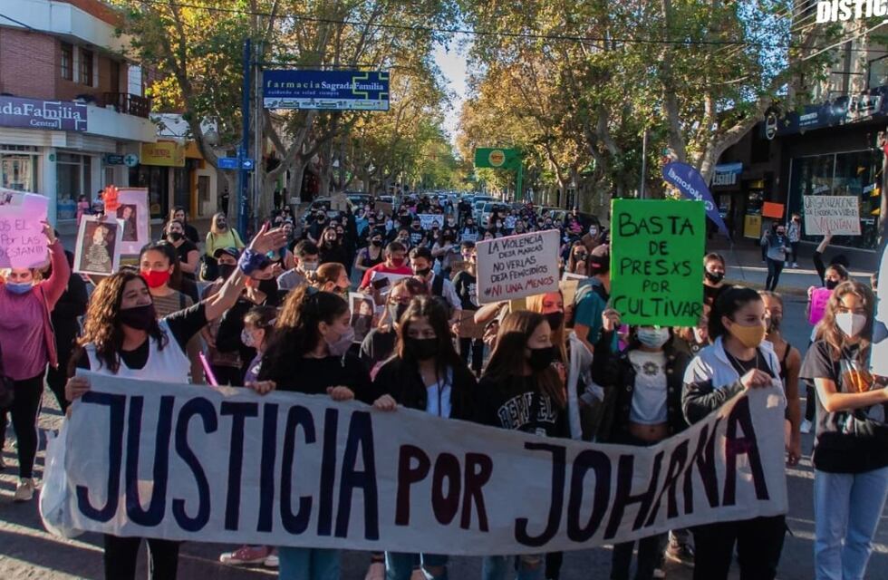 Femicidio: San Luis y Villa Mercedes pidieron justicia por el crimen de Johana Galdeano