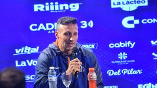 "Con trabajo y dedicación, nos va a ir bien", expresó el flamante entrenador de Talleres, Walter Ribonetto.