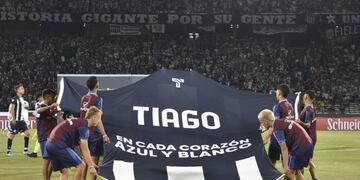 El homenaje a Thiago Esquivel (Facundo Luque / La Voz)