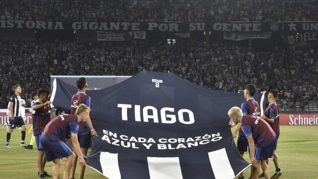 El homenaje a Thiago Esquivel (Facundo Luque / La Voz)