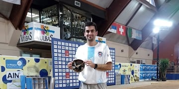 Nicolás Pretto campeón del Mundo 2024 de bochas precisión