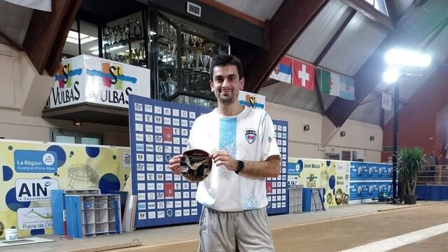Nicolás Pretto campeón del Mundo 2024 de bochas precisión