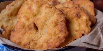La reversión saludable de tortas fritas.