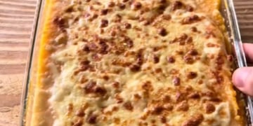 La receta del pastel de calabaza y pollo con pocos ingredientes.