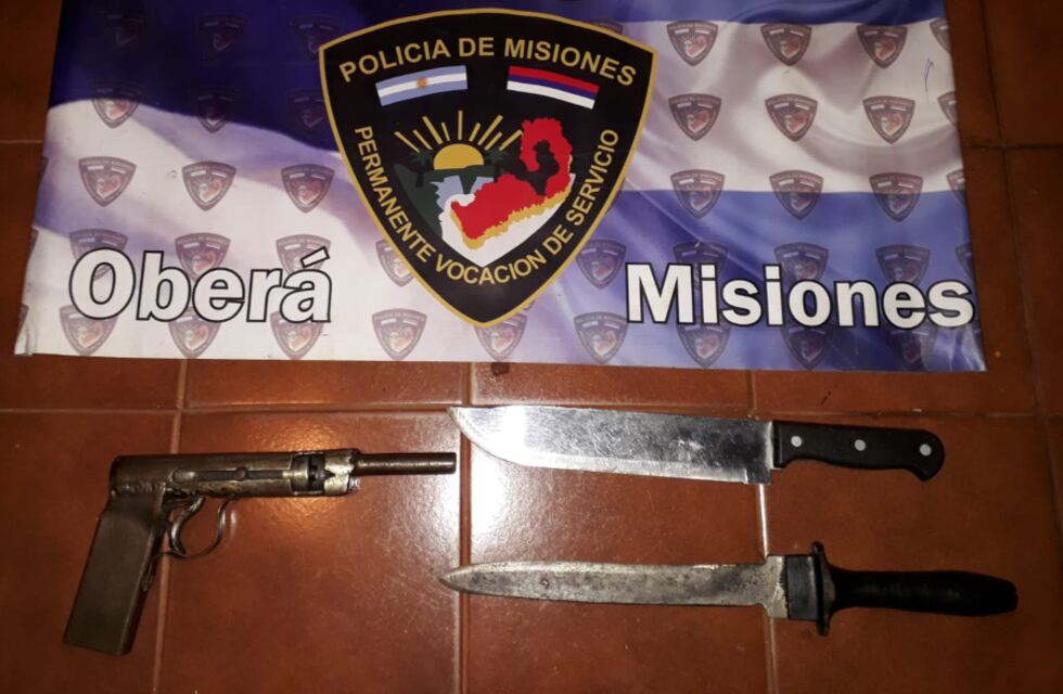 Tres hombres fueron detenidos tras amedrentar y amenazar a sus vecinos en Campo Viera