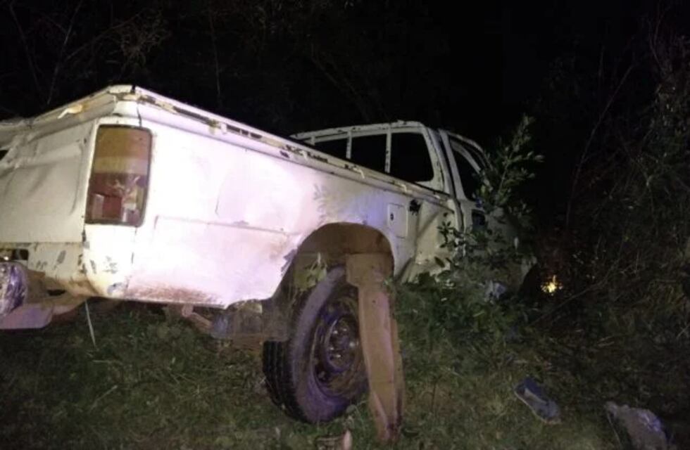Corpus: Camioneta despistó y el ocupante que viajaba en la cajuela falleció tras ser despedido