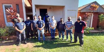 Aniversario de los bomberos voluntarios en Iguazú