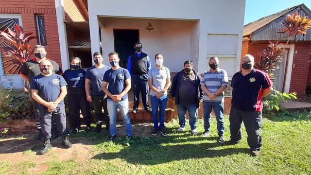 Aniversario de los bomberos voluntarios en Iguazú