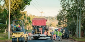 Eldorado y 9 de Julio: un total de 200 cuadras se asfaltarán con “Pavimento Urbano”