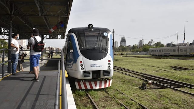 El ferrourbano tuvo problemas técnicos este jueves.