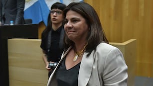 La legisladora peronista Nadia Fernández. (Facundo Luque)