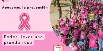 Eldorado: realizarán “Caminata Rosa” en la Costanera.