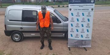 en un control vehicular interceptan a un  ciudadano buscado por desobediencia