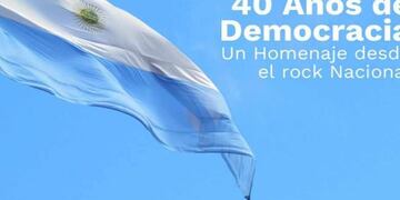 Concierto homenaje a los 40 años de Democracia en Argentina