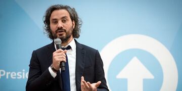 El jefe de Gabinete, Santiago Cafiero, dijo que "inspeccionarán casa por casa a los que volvieron del exterior para controlar que cumplan con el aislamiento".
Foto: Prensa Jefatura/Télam/MCL