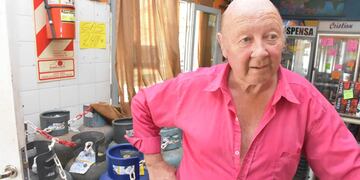 Hugo Omar Gilli, el almacenero. (Gentileza Puntal Villa María)