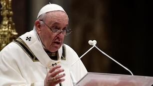 El Papa Francisco dijo que "la guerra borra el futuro".