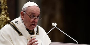 El Papa Francisco dijo que "la guerra borra el futuro".