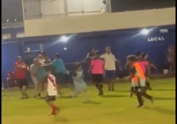 Fue descalificado El Niño Feliz de La Tordilla por incidentes en el Campeonato Nacional de Baby Fútbol