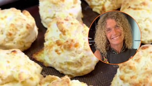Cómo hacer scones de queso con solo 7 ingredientes: la receta de Maru Botana para disfrutar en la merienda