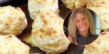 Cómo hacer scones de queso con solo 7 ingredientes: la receta de Maru Botana para disfrutar en la merienda