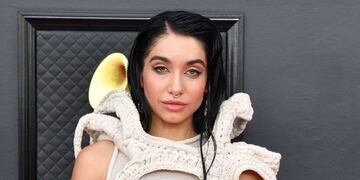 María Becerra en los Premios Grammy 2022. Foto web.