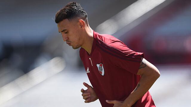 Matías Suárez todavía no se reintegró al plantel. (Prensa River)