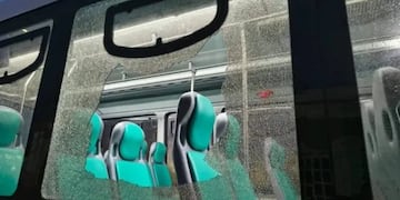 Rompieron la ventanilla de un colectivo urbano de Paraná: ya son tres las unidades dañadas