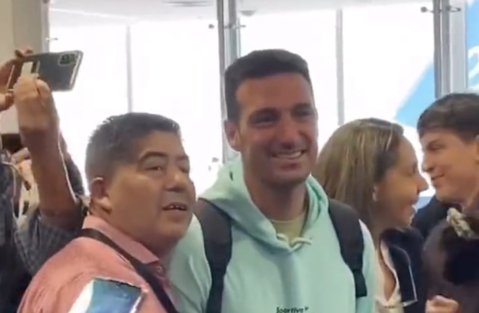 Lionel Scaloni dejó Pujato y tuvo una despedida en Ezeiza