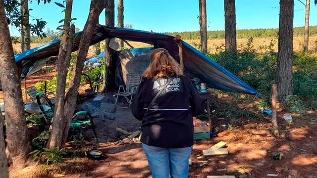 Denuncian explotación laboral en establecimientos forestales en Wanda.