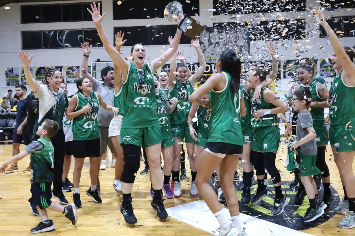 Ferro Campeón Liga Nacional Femenina