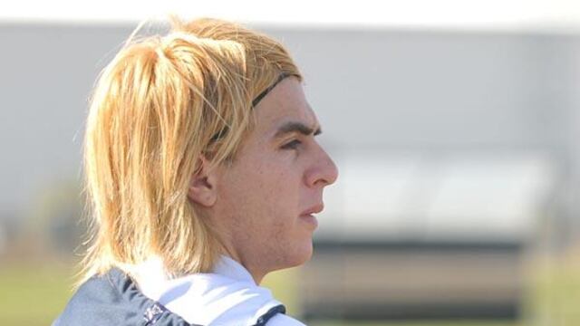 En 2021, Julio Buffarini estuvo en una práctica de Talleres, en el predio albiazul.