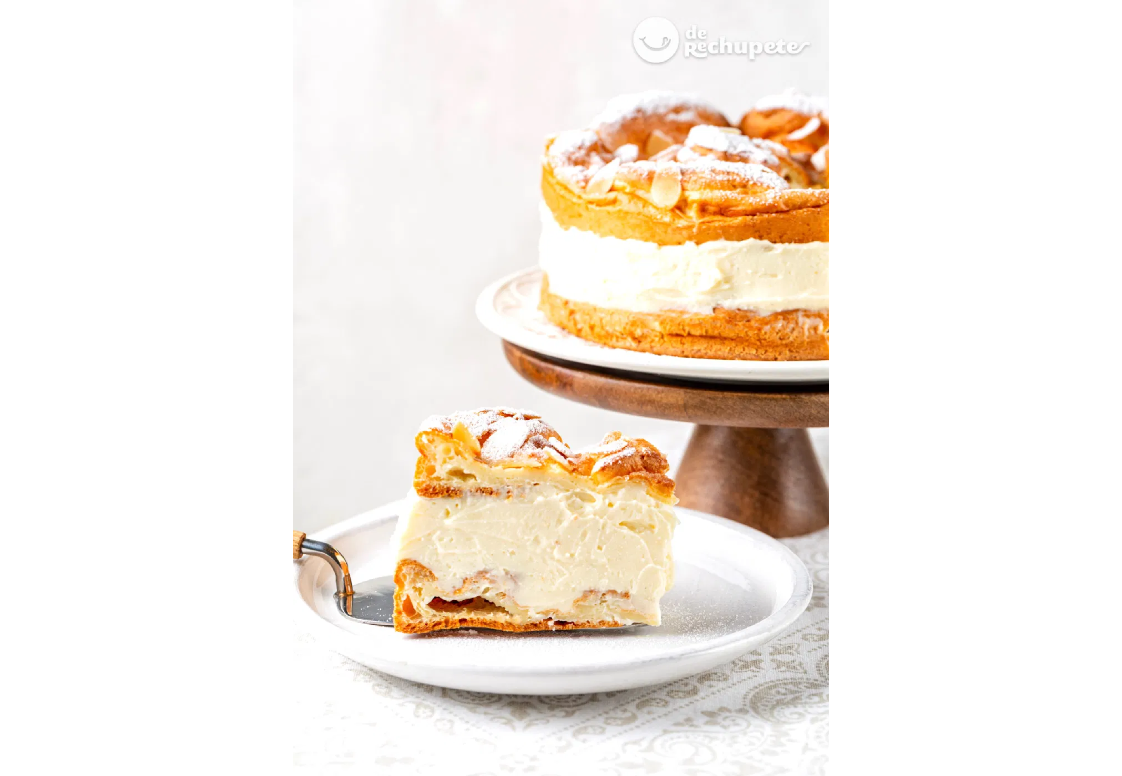 Así se ve la tarta Cárpatos por dentro.