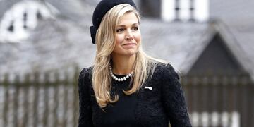 Elegante y con mucho glamour: el sofisticado look que eligió Máxima Zorreguieta