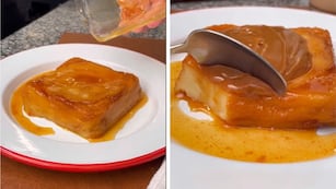 Budín de pan express: receta fácil y en el microondas.