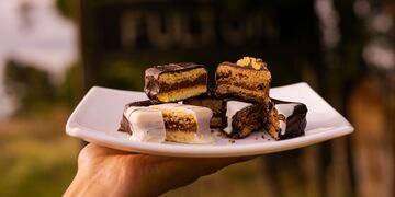 Estaful, el alfajor cuadrado de Tandil