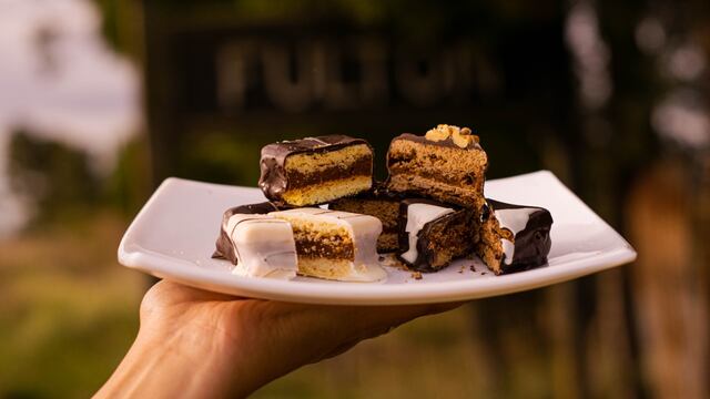 Estaful, el alfajor cuadrado de Tandil