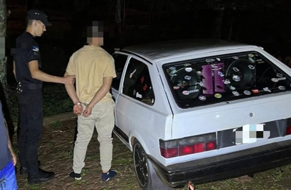 Detuvieron a un automovilista ebrio que causaba desorden en plena avenida de Salto Encantado