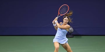 La tenista de 24 años sólo había participado una vez en el Grand Slam estadounidense. (Brad Penner)